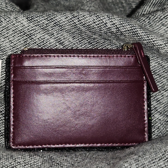 Burgundy Kate spade card holder - Picture 11 of 16